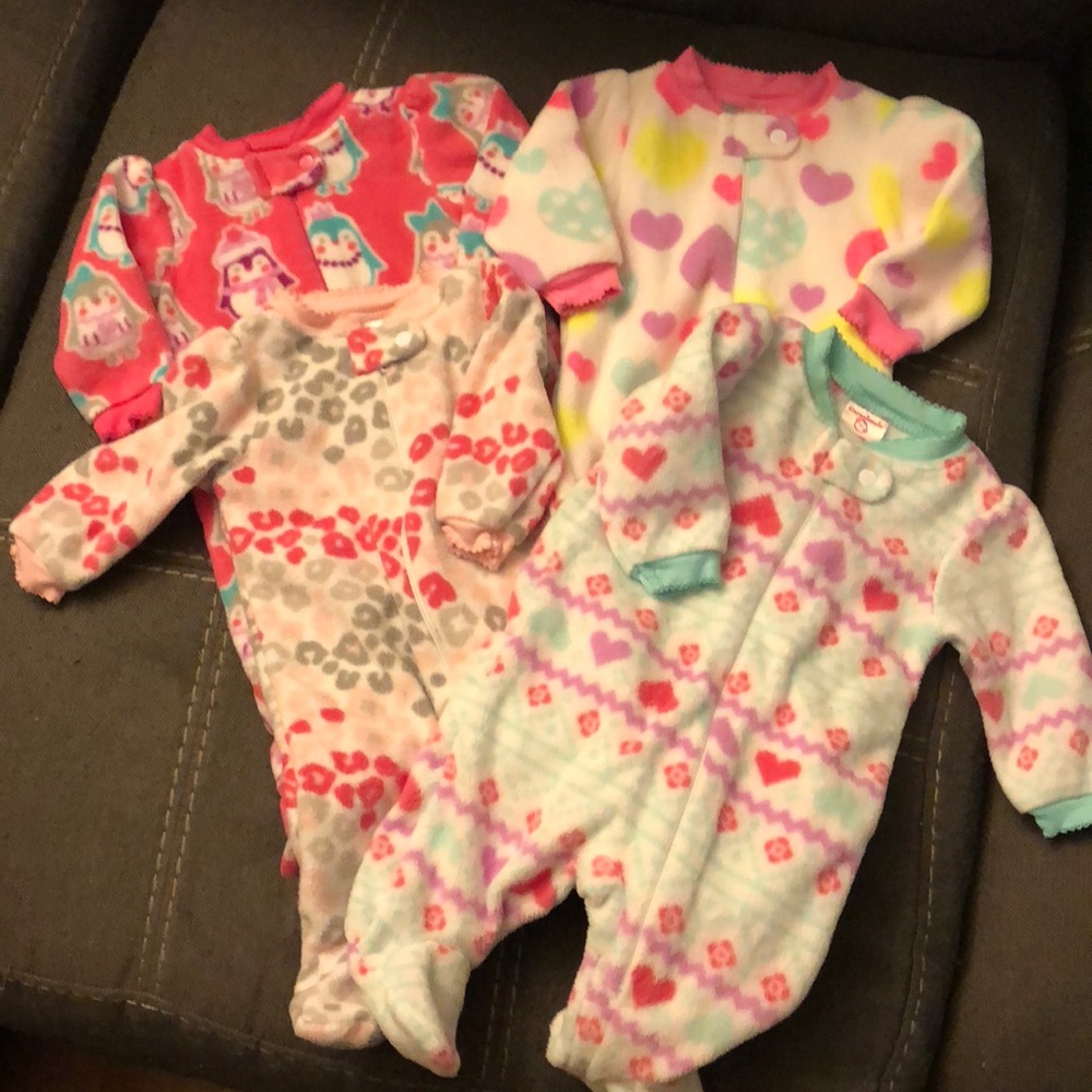 Garanimals Girl Fleece Footies